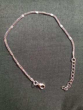 B2G1F Silver Chain Anklet